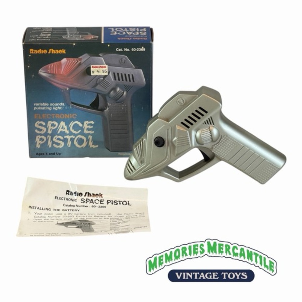RARE Vintage Radio Shack Electronic Space Pistol 60-2369 TESTED WORKING